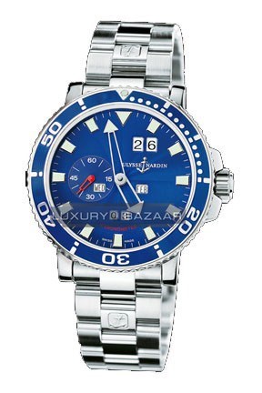 Ulysse Nardin Marine Aqua Perpetual Limited Edition (SS / Blue /